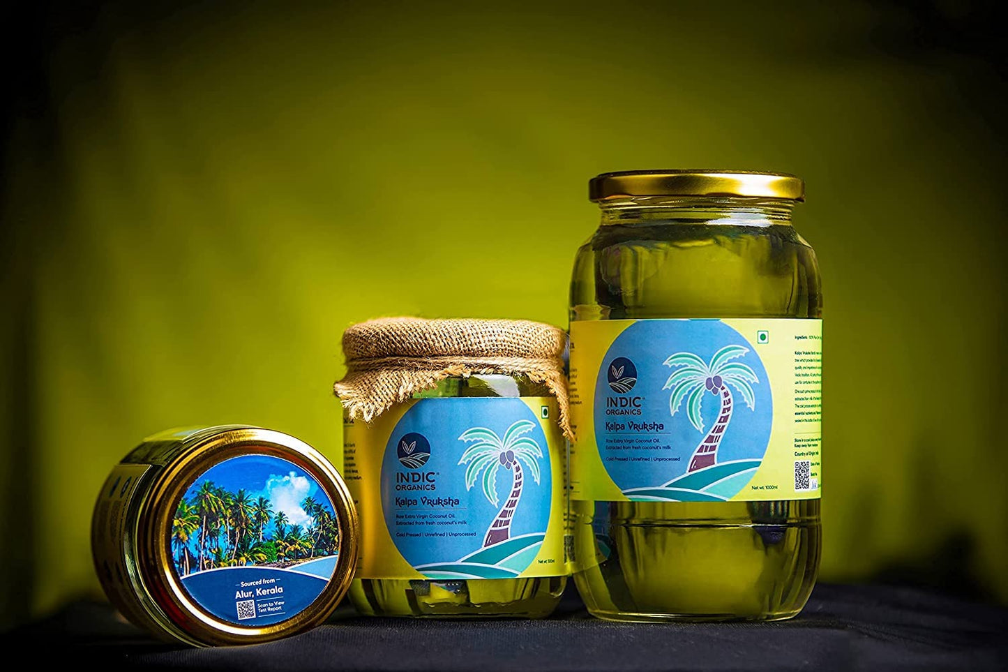 Indic Organics Raw Extra Virgin Coconut Oil