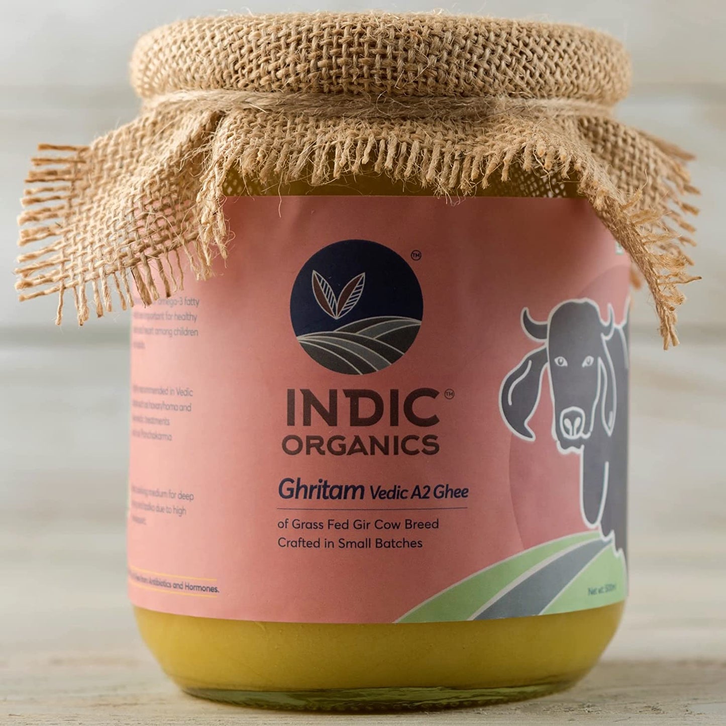 Indic Organics Ghritam Vedic A2 Gir Ghee