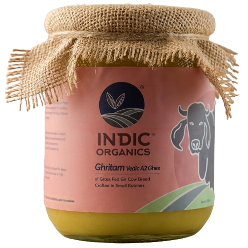 Indic Organics Ghritam Vedic A2 Gir Ghee