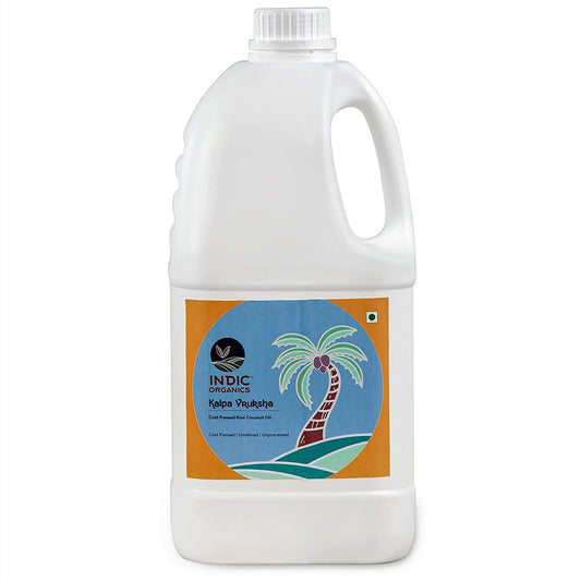 Indic Organics Cold Pressed Coconut Oil for Daily Cooking