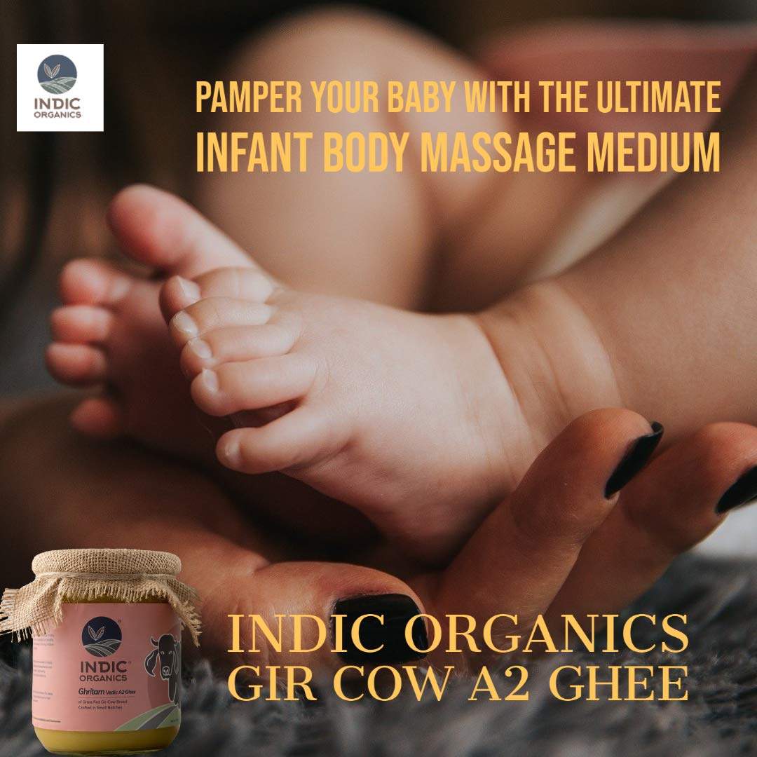 Indic Organics Ghritam Vedic A2 Gir Ghee