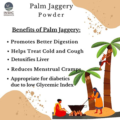 Indic Organics Palm Jaggery Powder