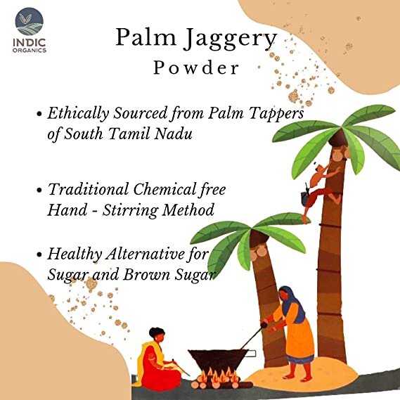 Indic Organics Palm Jaggery Powder