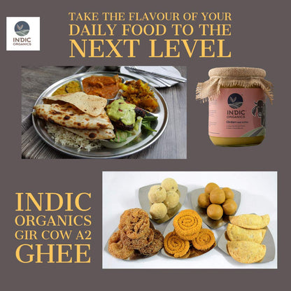 Indic Organics Ghritam Vedic A2 Gir Ghee