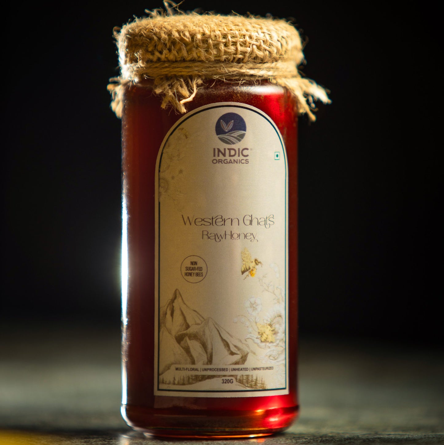 Western Ghats Honey | Wild-Flower, Unprocessed, Unheated & Unpasteurized | Produced by Non-Sugar Fed Bees,