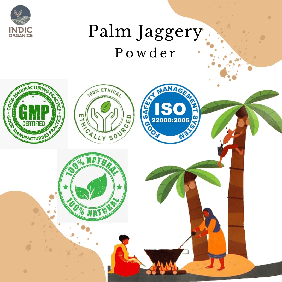 Indic Organics Palm Jaggery Powder