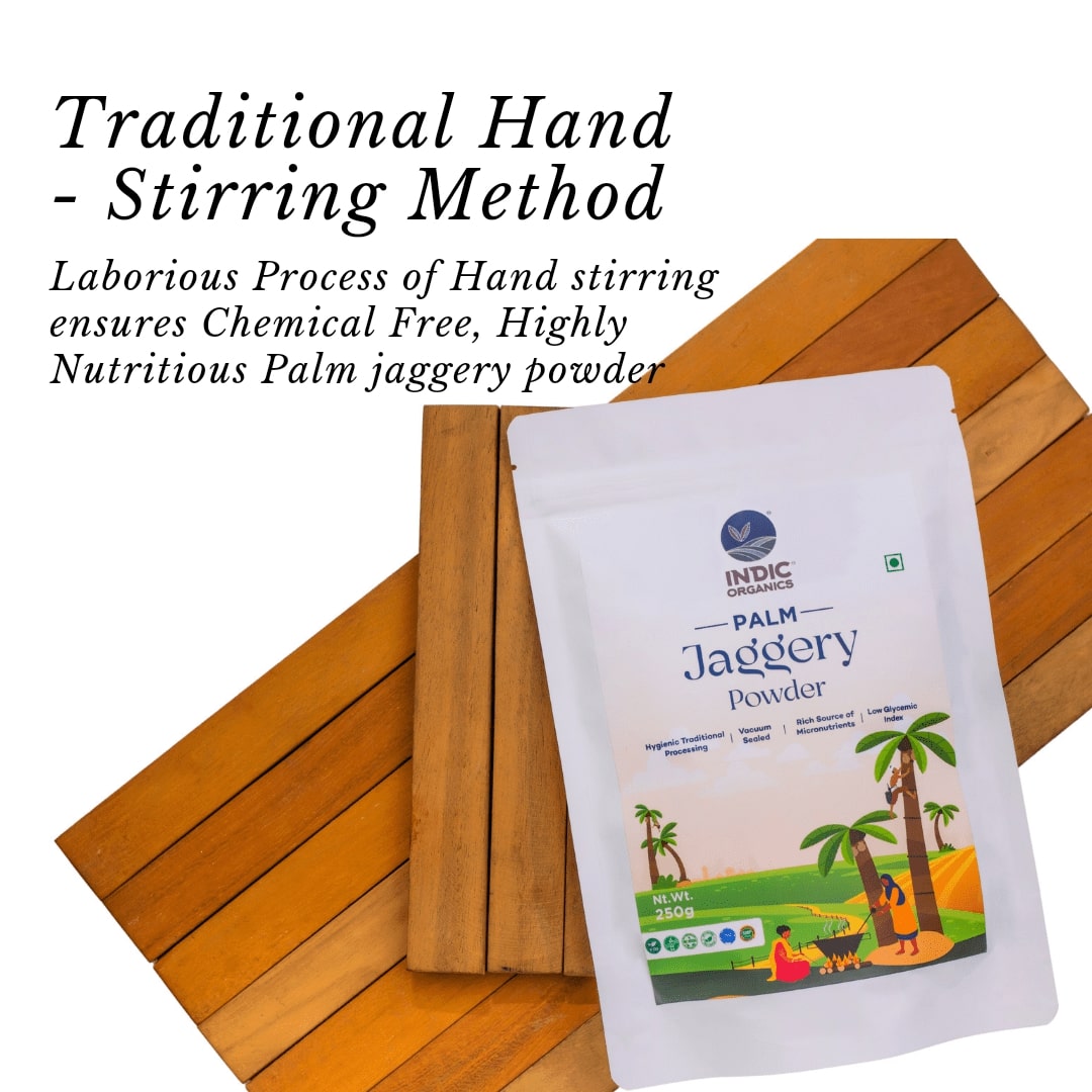 Indic Organics Palm Jaggery Powder